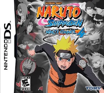 Naruto Shippuden - Ninja Council 4 (USA) (En,Fr,Es) box cover front